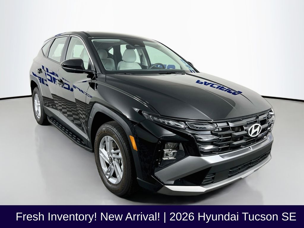 Phantom Black 2026 Hyundai Tucson SUV / Crossover All-Wheel Drive 8-Speed Automatic