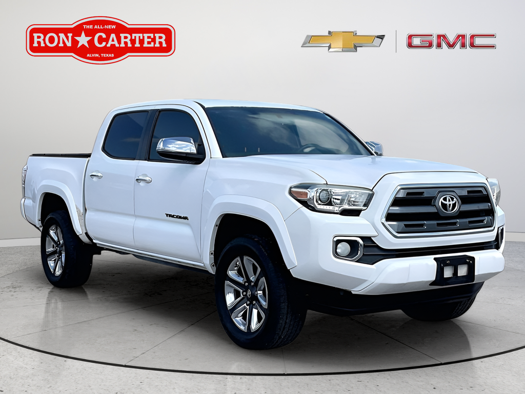 Super White 2016 Toyota Tacoma Pickup Truck 4X2 6-Speed Automatic