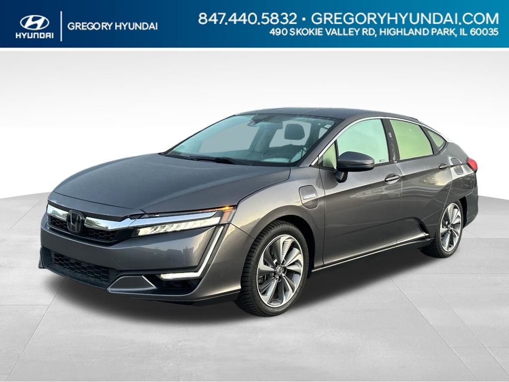 Gray (Modern Steel Metallic) 2018 Honda Clarity Hybrid Plug-In Sedan Front-Wheel Drive Continuously Variable Transmission