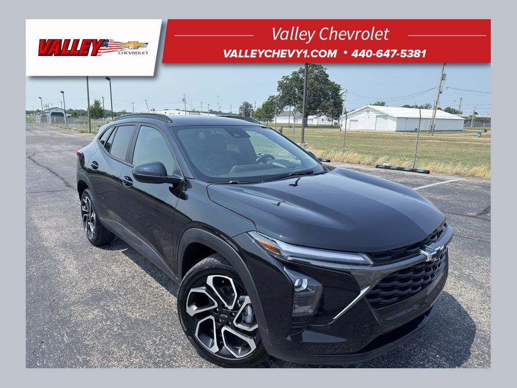 Mosaic Black Metallic 2025 Chevrolet Trax SUV / Crossover Front-Wheel Drive 6-Speed Automatic