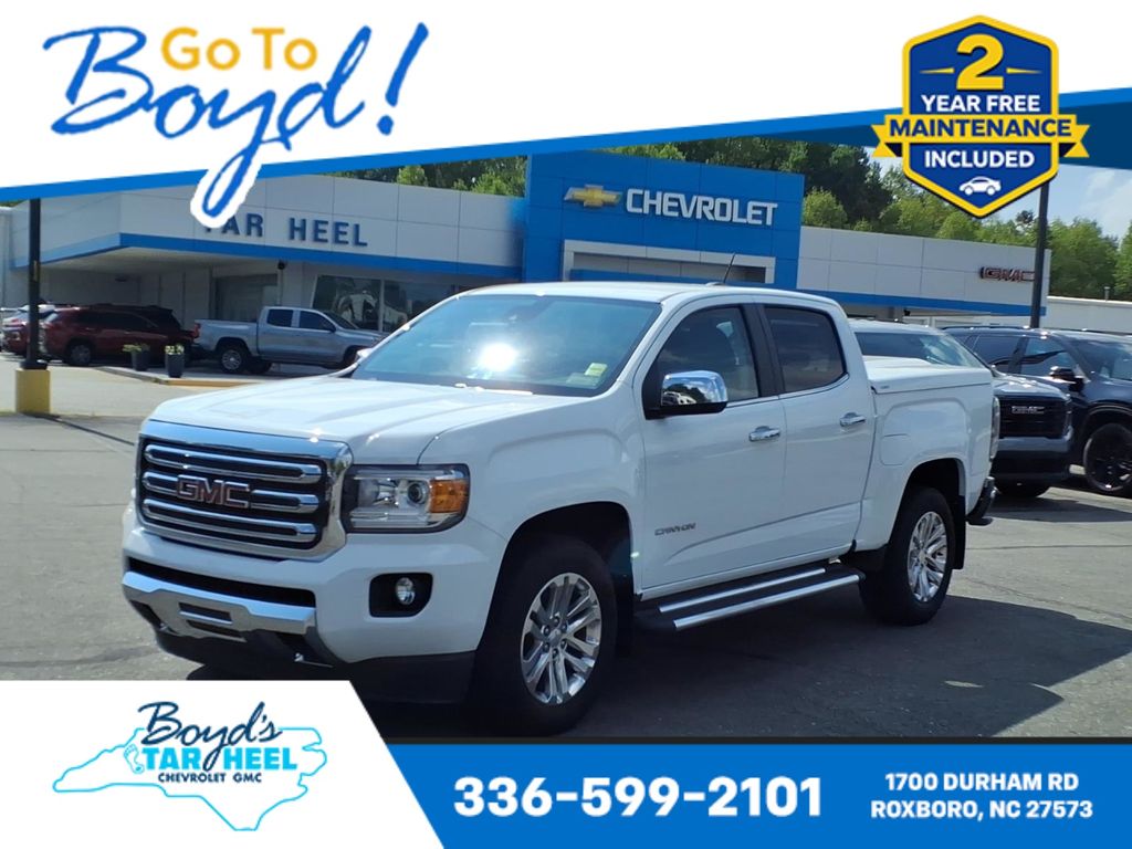 Summit White 2016 GMC Canyon Pickup Truck 4X2 6-Speed Automatic