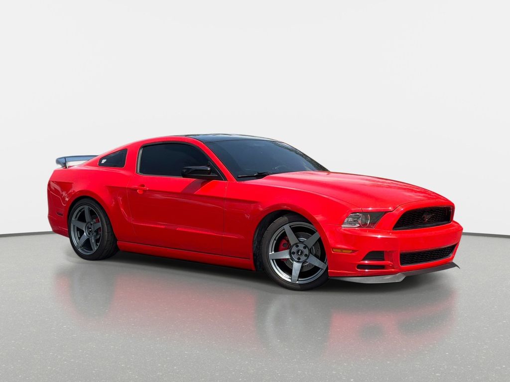 Black 2014 Ford Mustang Coupe Rear-Wheel Drive Automatic