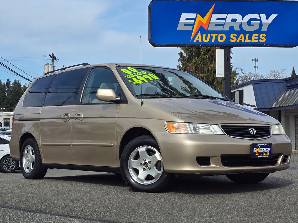 Brown (Mesa Beige) 2000 Honda Odyssey EX FWD Minivan Front-Wheel Drive 4-Speed Automatic