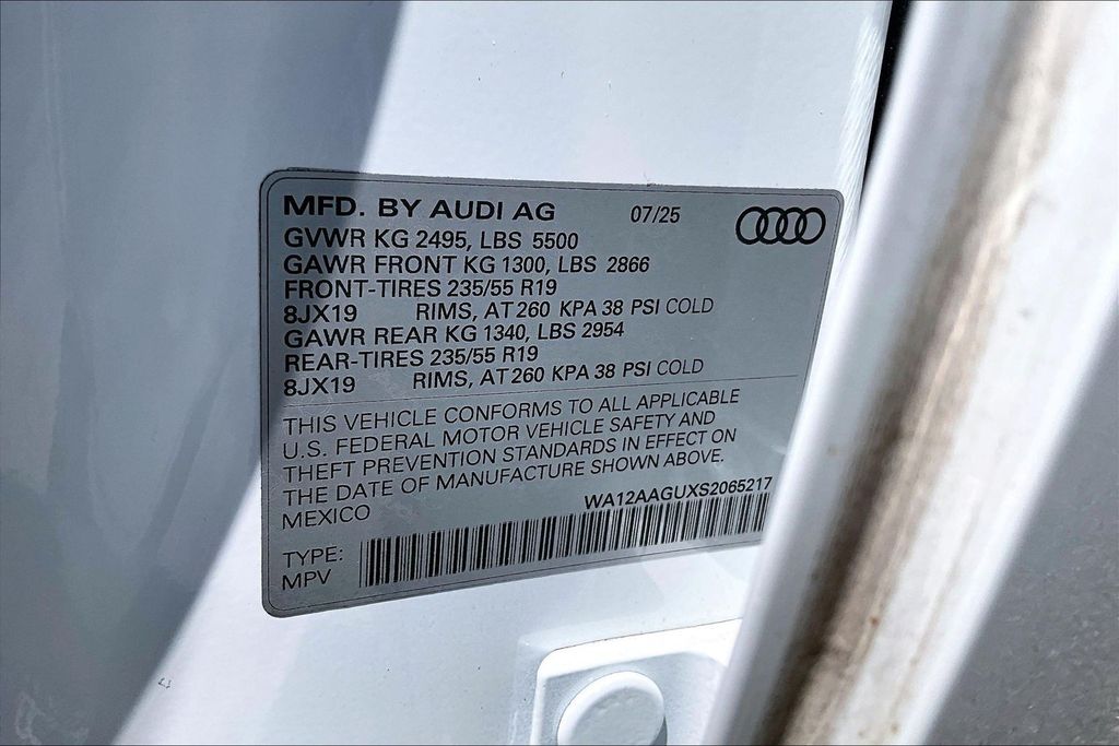 Used 2025 White Audi 2.0T Premium Plus image 19