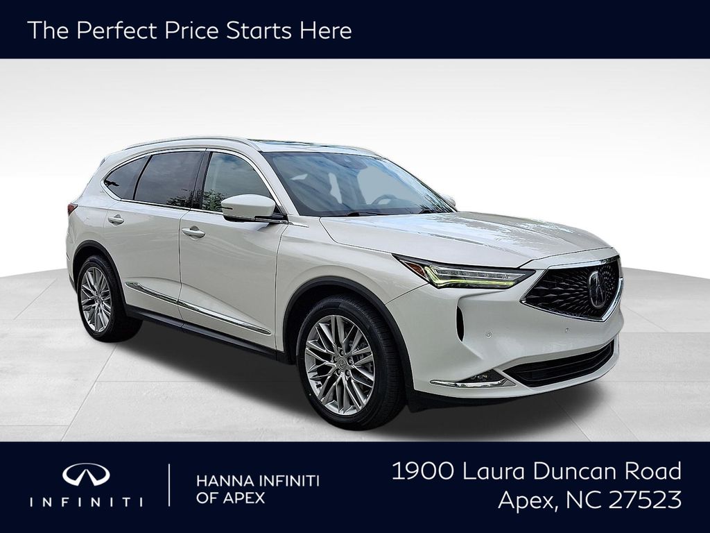 Platinum White Pearl 2023 Acura MDX SUV / Crossover All-Wheel Drive Automatic