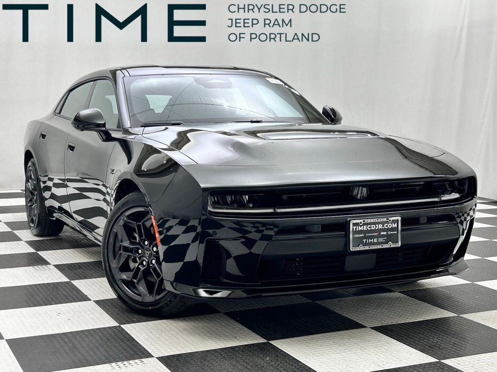 Diamond Black Crystal Pearlcoat 2026 Dodge Charger Sedan All-Wheel Drive 8-Speed Automatic