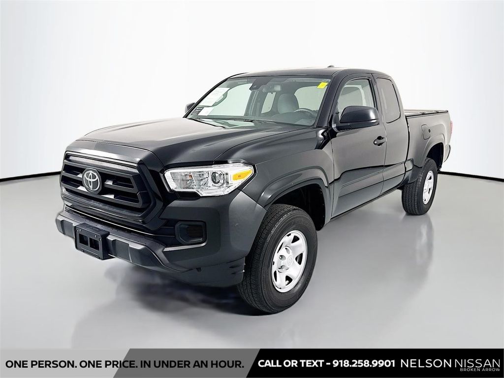 Black 2023 Toyota Tacoma SR I4 Access Cab RWD Pickup Truck 4X2 6-Speed Automatic