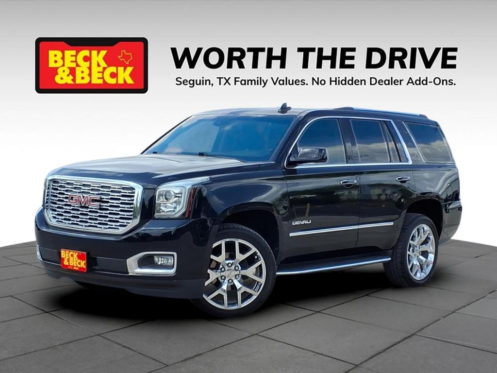Onyx Black 2019 GMC Yukon Denali RWD SUV / Crossover 4X2