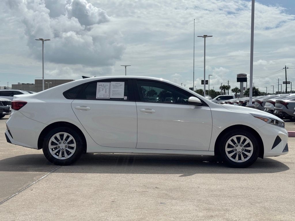 2024 Kia Forte LX White at Joe Myers Mazda Kia