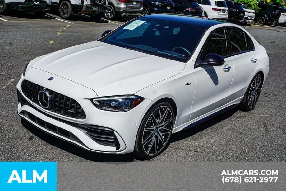 Used 2024 White Mercedes-Benz C 43 AMG® image 16