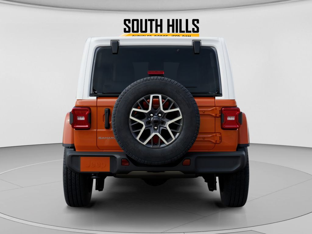 2026 Jeep Wrangler Sahara Orange at South Hills CDJR