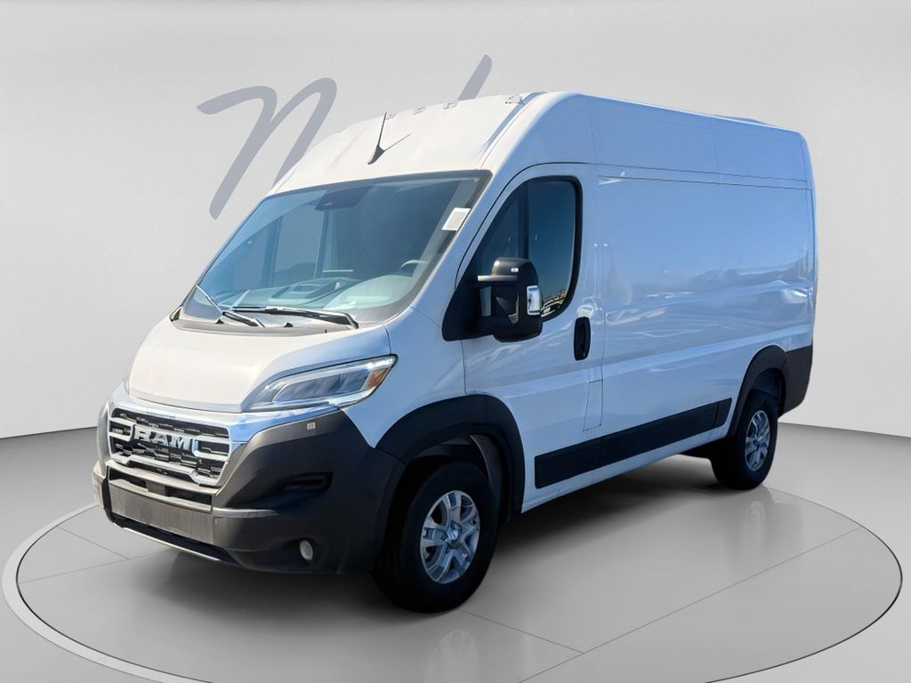 Bright White Clearcoat 2026 RAM ProMaster Van Front-Wheel Drive 9-Speed Automatic