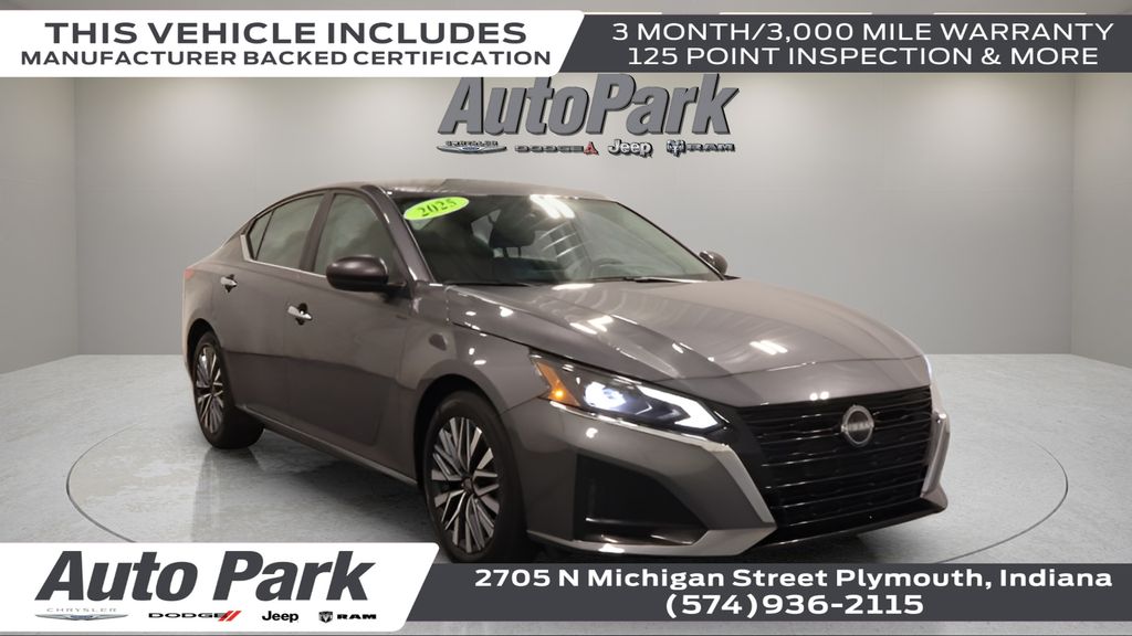 Gray (Gun Metallic) 2025 Nissan Altima Sedan Front-Wheel Drive Continuously Variable Transmission