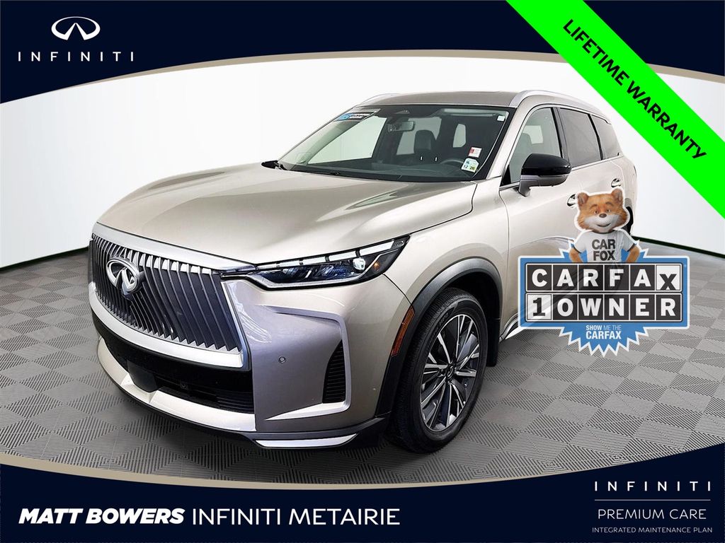 Warm Titanium 2026 INFINITI QX60 SUV / Crossover Front-Wheel Drive 9-Speed Automatic