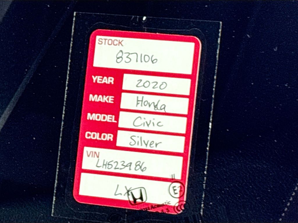 2020 Honda Civic LX