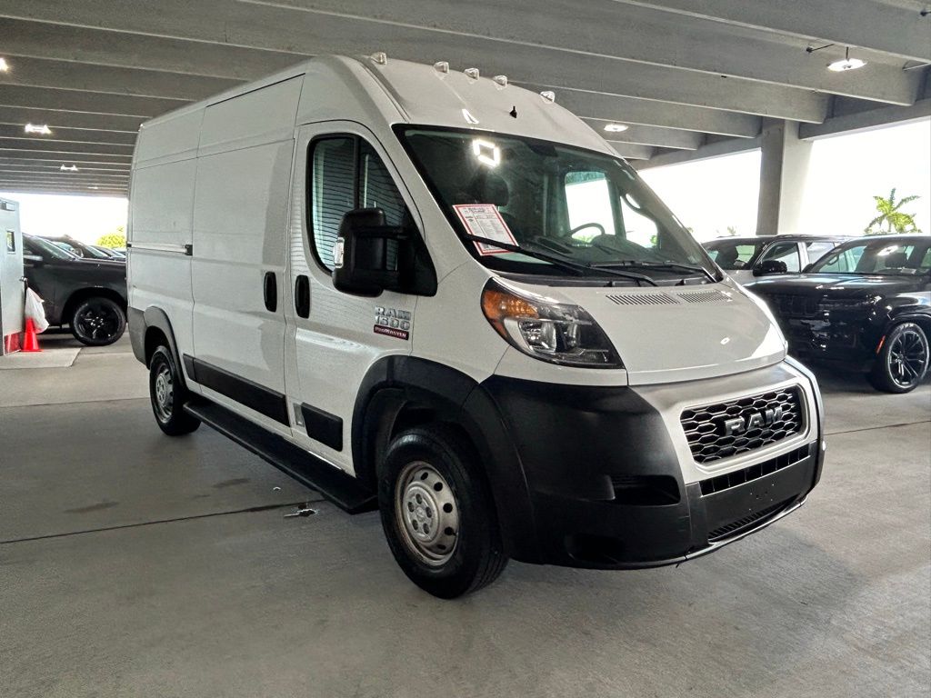 Used 2021 RAM ProMaster Cargo Van Base with VIN 3C6LRVBGXME564673 for sale in Miami, FL