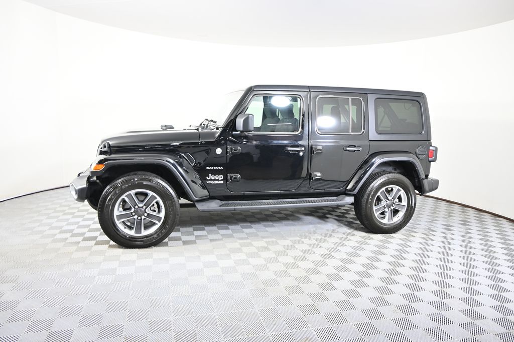 Used 2022 Jeep Wrangler Unlimited Sahara with VIN 1C4HJXEG9NW226816 for sale in Forest Lake, Minnesota