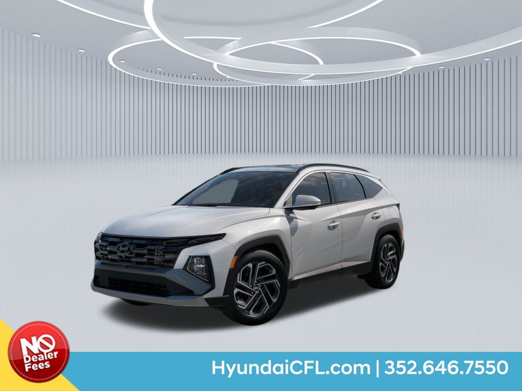 Creamy White Pearl 2026 Hyundai Tucson Hybrid Plug-In Limited AWD SUV / Crossover All-Wheel Drive 6-Speed Automatic