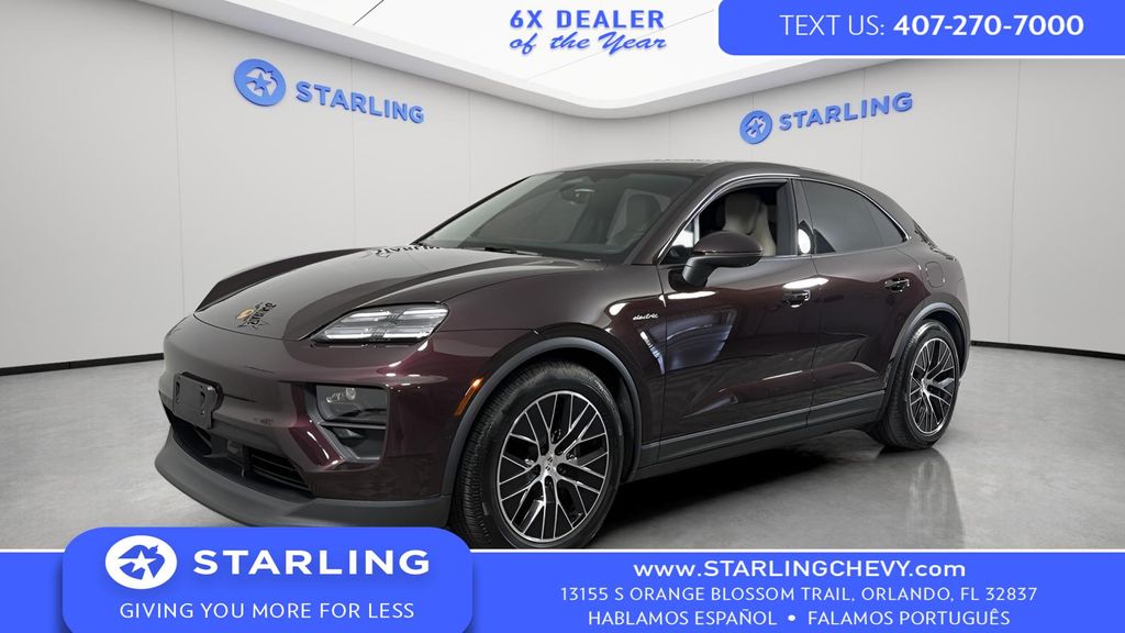 Red (Copper Ruby Metallic) 2025 Porsche Macan AWD SUV / Crossover All-Wheel Drive Automatic