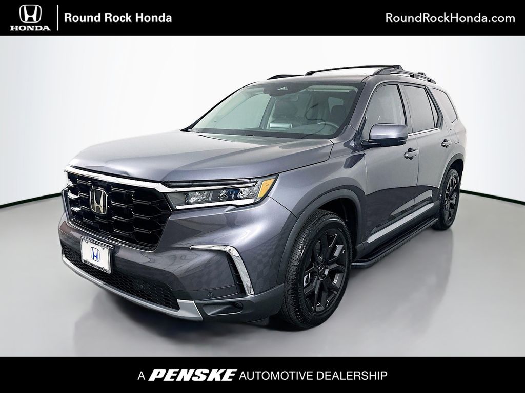 Gray (Modern Steel Metallic) 2025 Honda Pilot Touring AWD SUV / Crossover All-Wheel Drive Automatic