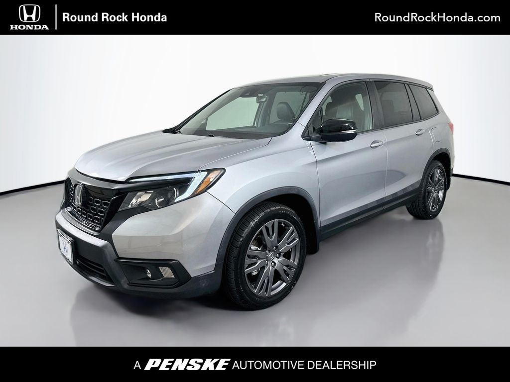 Lunar Silver Metallic 2021 Honda Passport SUV / Crossover Front-Wheel Drive 9-Speed Automatic