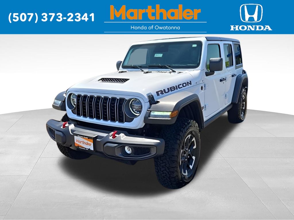 Bright White Clearcoat 2026 Jeep Wrangler SUV / Crossover Four-Wheel Drive 8-Speed Automatic
