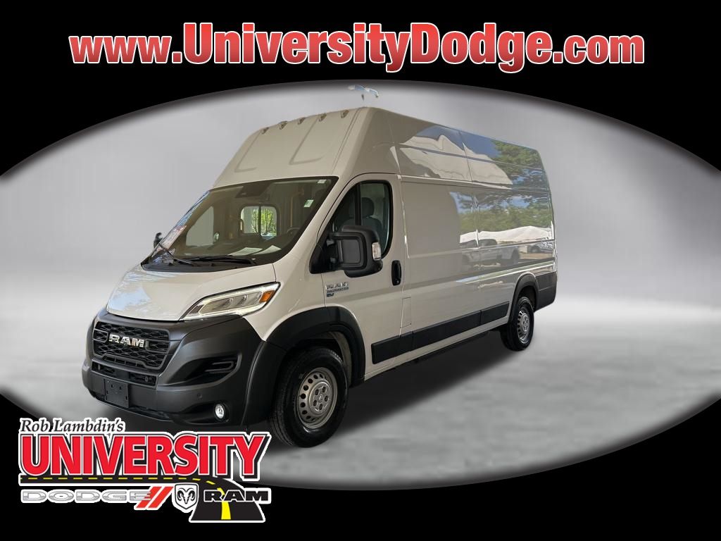 Bright White Clearcoat 2024 RAM ProMaster EV Delivery 159 Super High Roof Step Van FWD Van Front-Wheel Drive 1-Speed Automatic