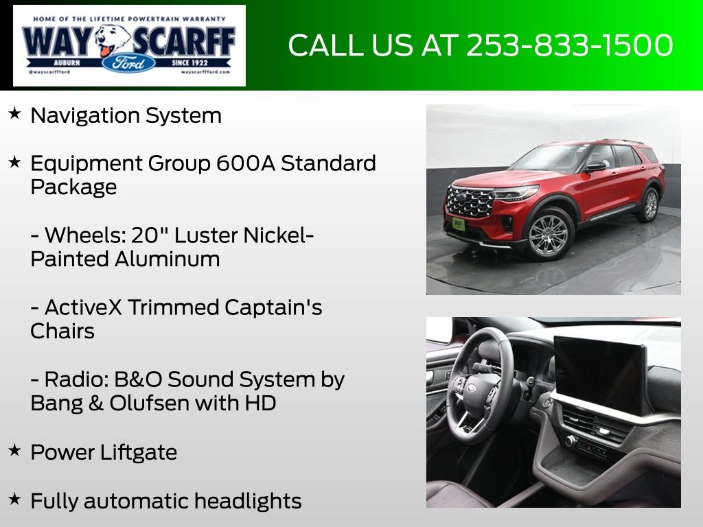 2026 Ford Explorer Platinum