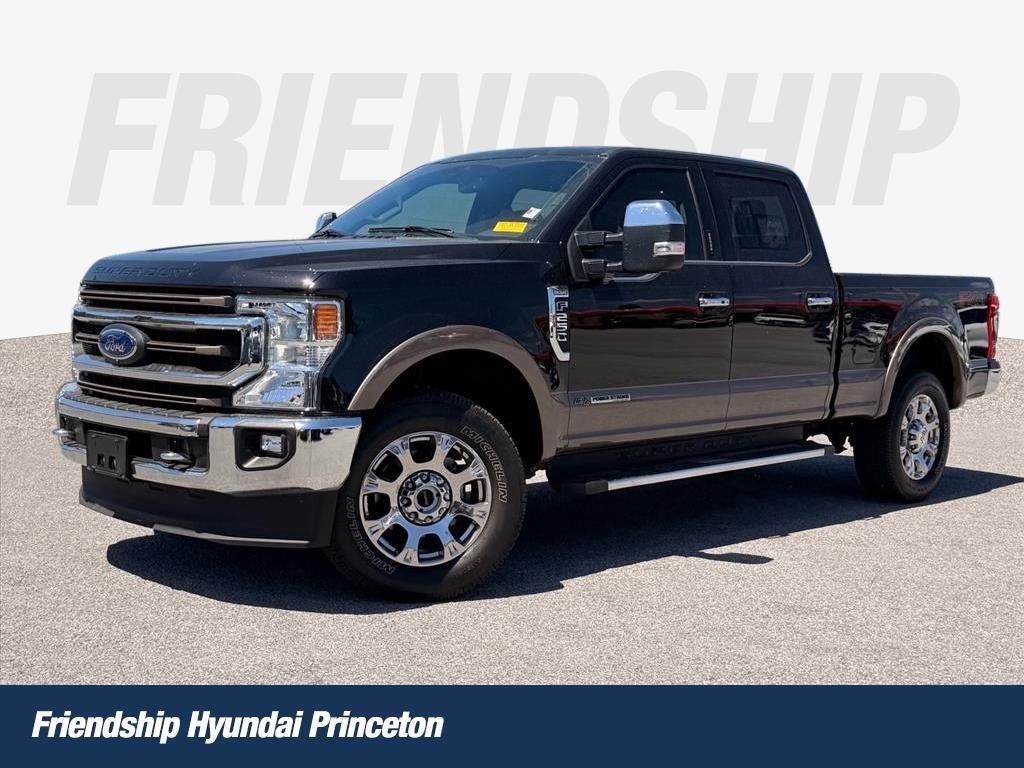 Black 2020 Ford F-250 Super Duty King Ranch Crew Cab 4WD Pickup Truck Four-Wheel Drive Automatic