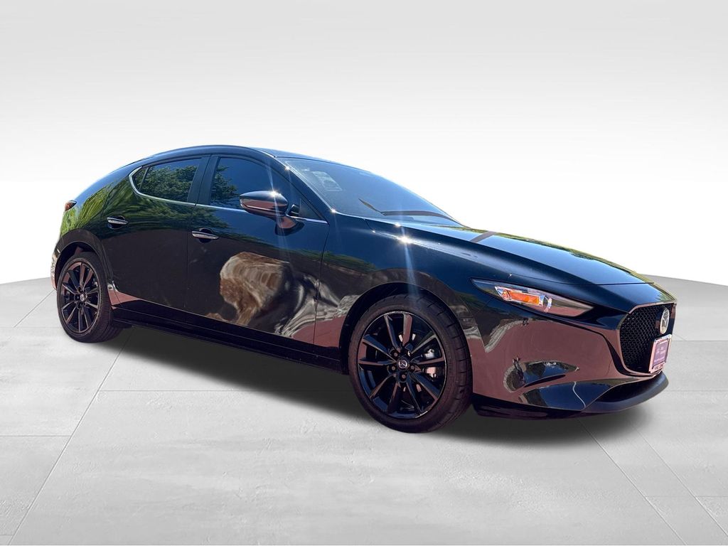 Jet Black Mica 2024 Mazda MAZDA3 2.5 S Select Sport Hatchback FWD Hatchback Front-Wheel Drive 6-Speed Automatic