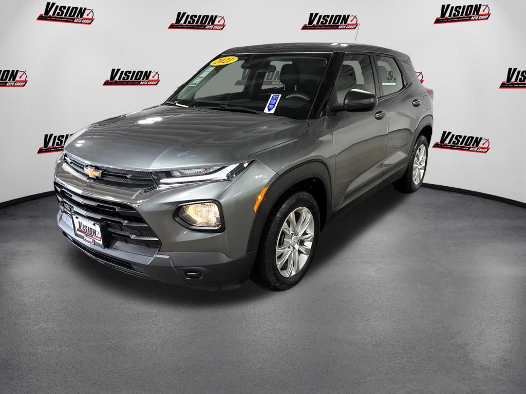 Gray (Satin Steel Metallic) 2021 Chevrolet Trailblazer SUV / Crossover Front-Wheel Drive Continuously Variable Transmission