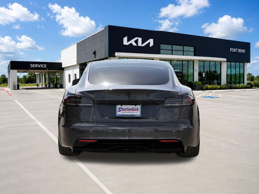 2022 Tesla Model S Base Gray at Shottenkirk Kia Fort Bend