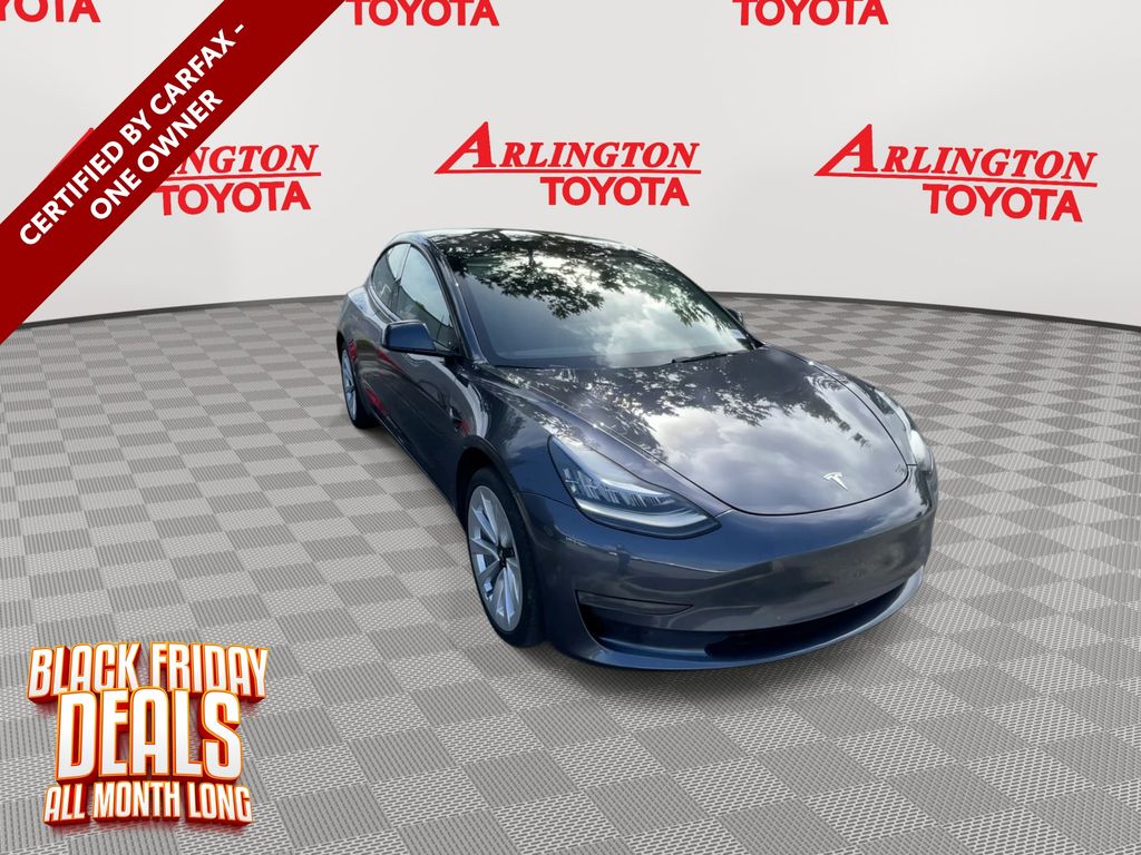Used 2022 Tesla Model 3 Long Range with VIN 5YJ3E1EB9NF258640 for sale in Jacksonville, FL