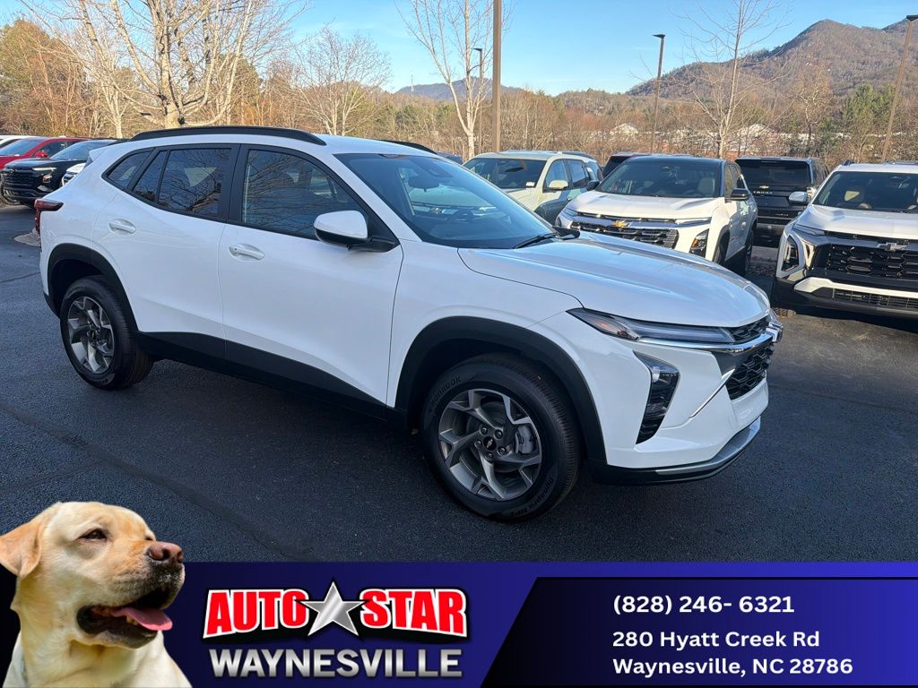 new 2025 Chevrolet Trax car, priced at $23,565