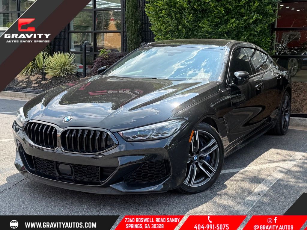 Black Sapphire Metallic 2022 BMW 8 Series Coupe All-Wheel Drive 8-Speed Automatic