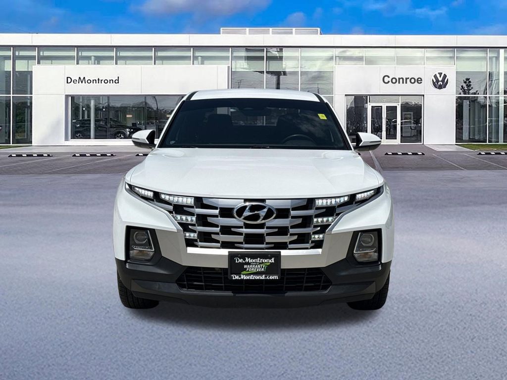 2022 Hyundai Santa Cruz SEL White at Mac Haik CDJR North Houston