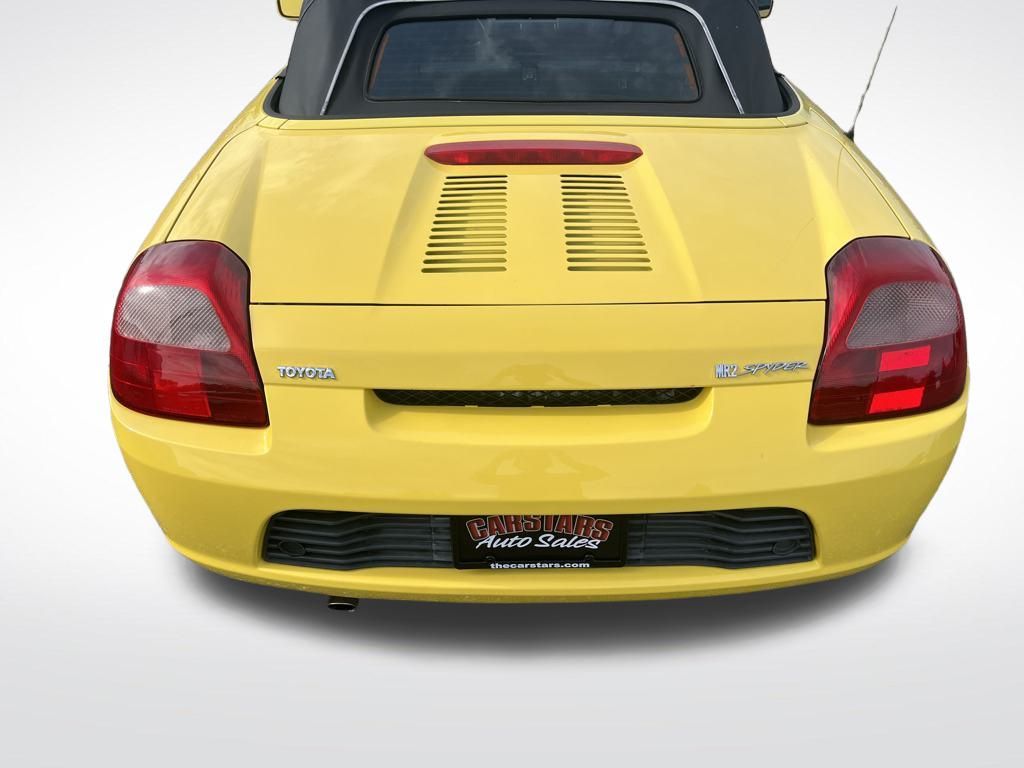 2002 Solar Yellow Toyota MR2 Spyder Base RWD Convertible
