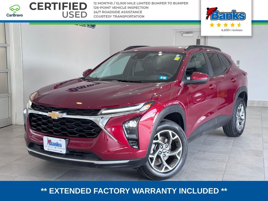 Red (Crimson Metallic) 2024 Chevrolet Trax SUV / Crossover Front-Wheel Drive 6-Speed Automatic