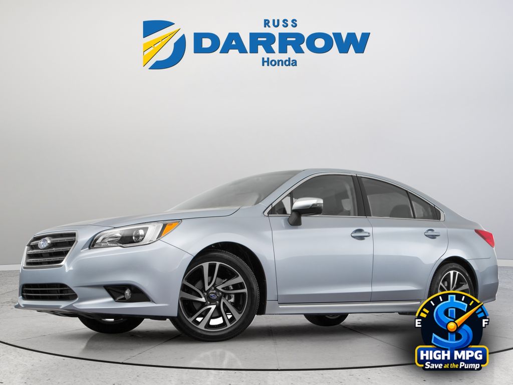 Ice Silver Metallic 2017 Subaru Legacy Sedan All-Wheel Drive Continuously Variable Transmission