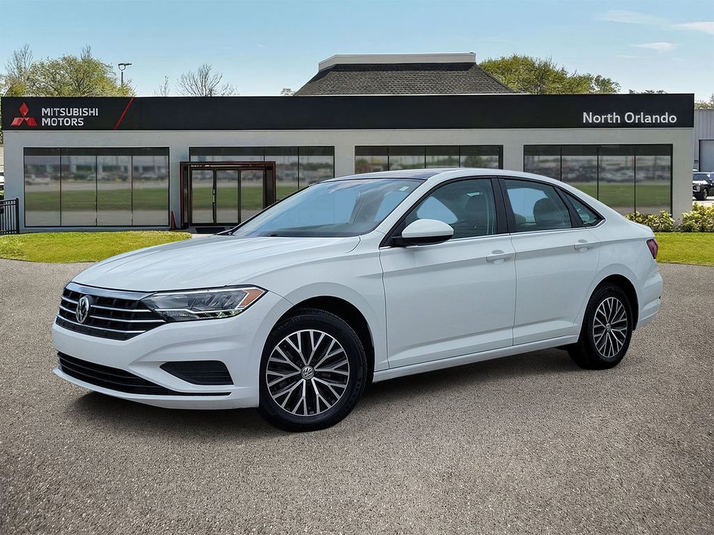 Pure White 2020 Volkswagen Jetta Sedan Front-Wheel Drive 8-Speed Automatic