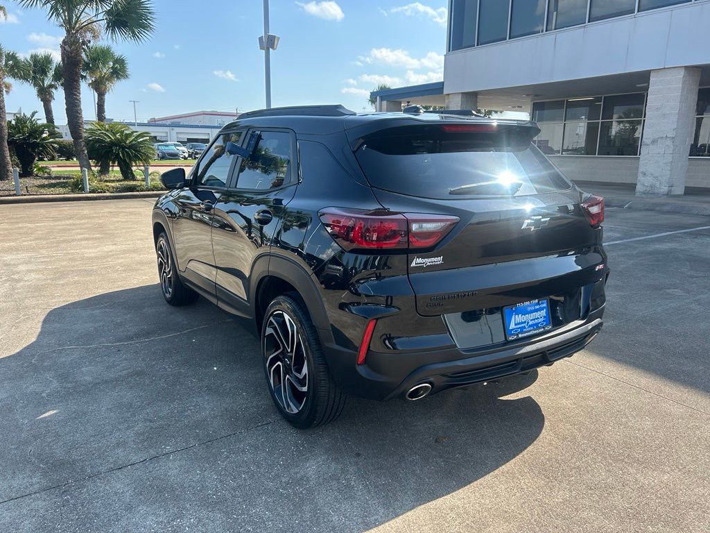 2024 Chevrolet TrailBlazer RS Black at AutoSavvy Houston Northwest