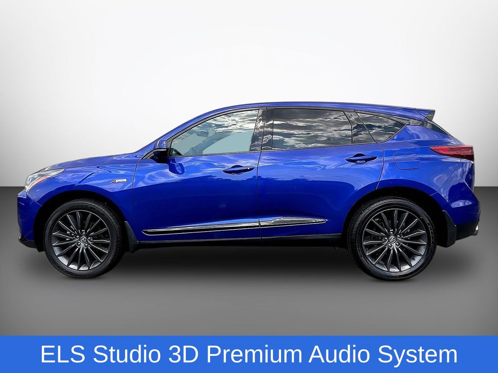 2023 Acura RDX A-Spec Advance Package Blue - Grieco Acura - Image 4