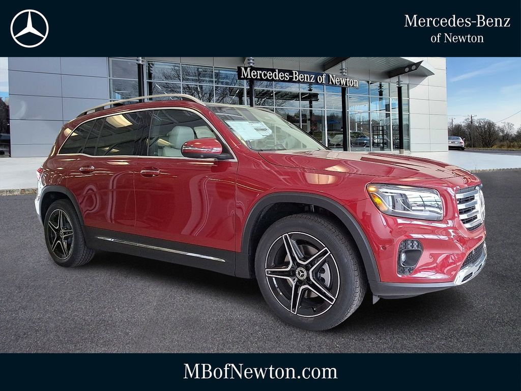 Red 2026 Mercedes-Benz GLB SUV / Crossover All-Wheel Drive 8-Speed Dual Clutch