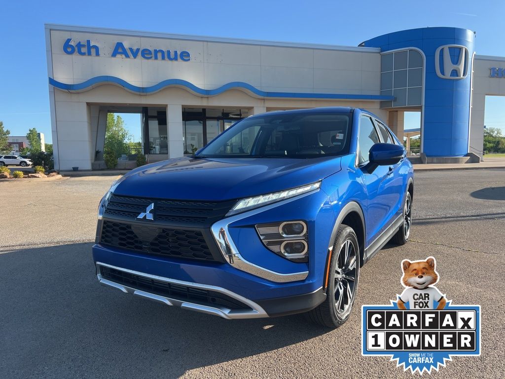 Lightning Blue 2024 Mitsubishi Eclipse Cross SE S-AWC SUV / Crossover All-Wheel Drive Continuously Variable Transmission
