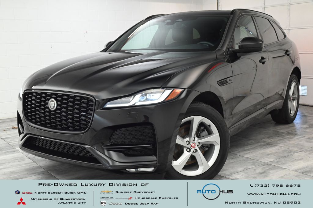 Santorini Black 2023 Jaguar F-PACE P250 S AWD SUV / Crossover All-Wheel Drive 8-Speed Automatic