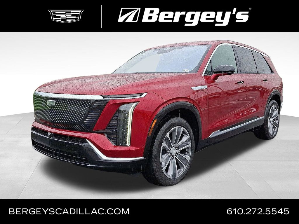 Radiant Red Tintcoat 2026 Cadillac VISTIQ SUV / Crossover All-Wheel Drive 1-Speed Automatic