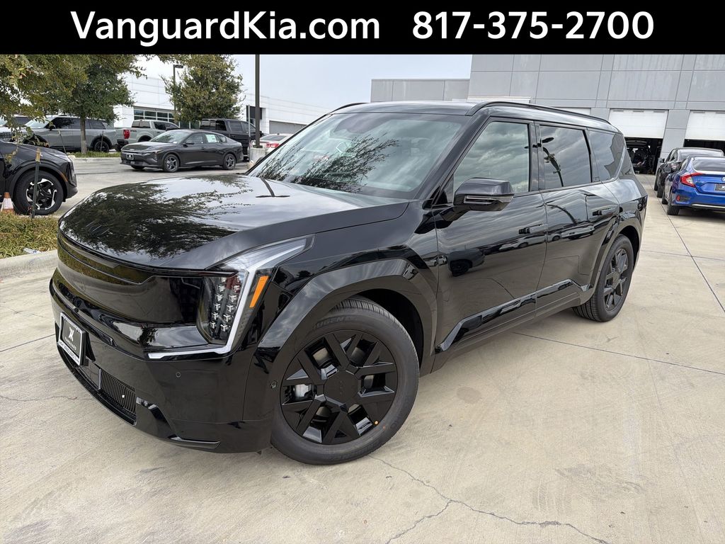 Ebony Black 2026 Kia EV9 SUV / Crossover All-Wheel Drive 1-Speed Automatic