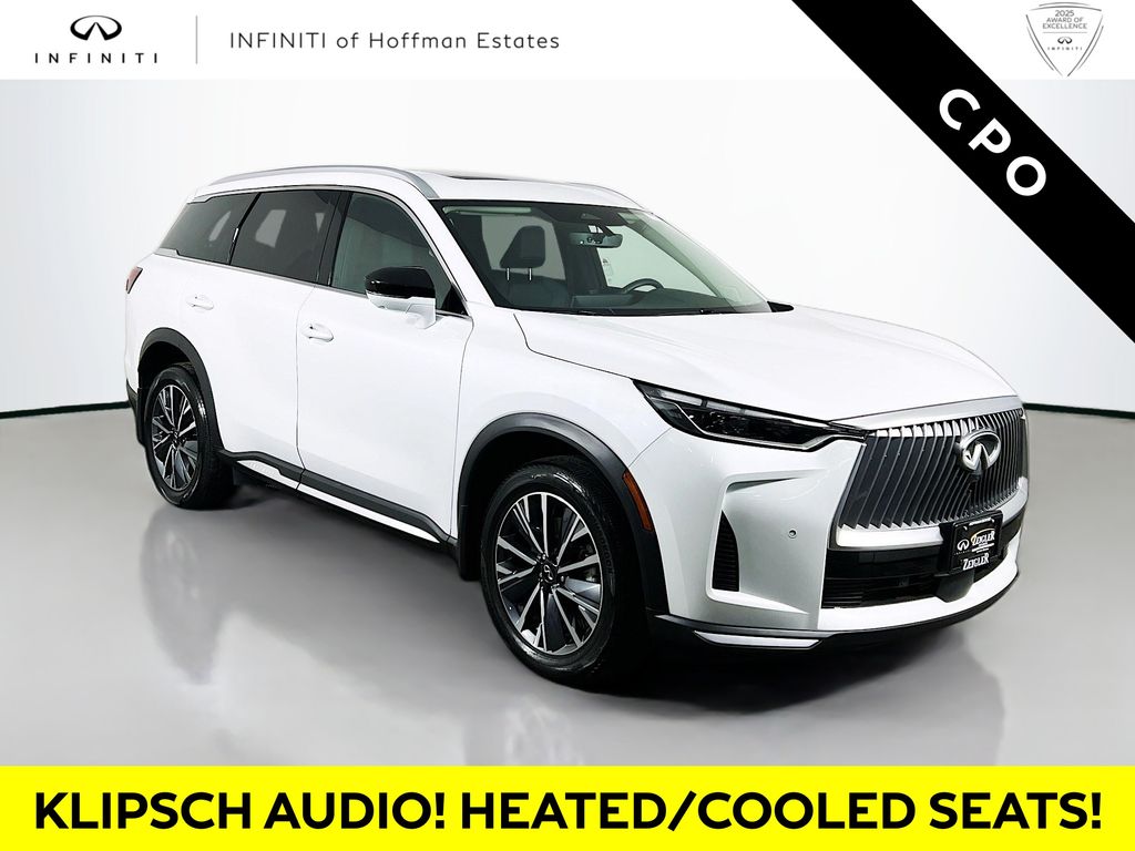 Radiant White 2026 INFINITI QX60 SUV / Crossover All-Wheel Drive 9-Speed Automatic