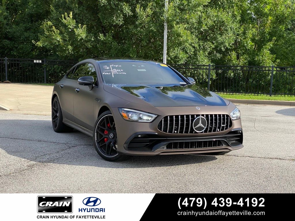 Brown 2022 Mercedes-Benz AMG GT Coupe All-Wheel Drive 9-Speed Automatic