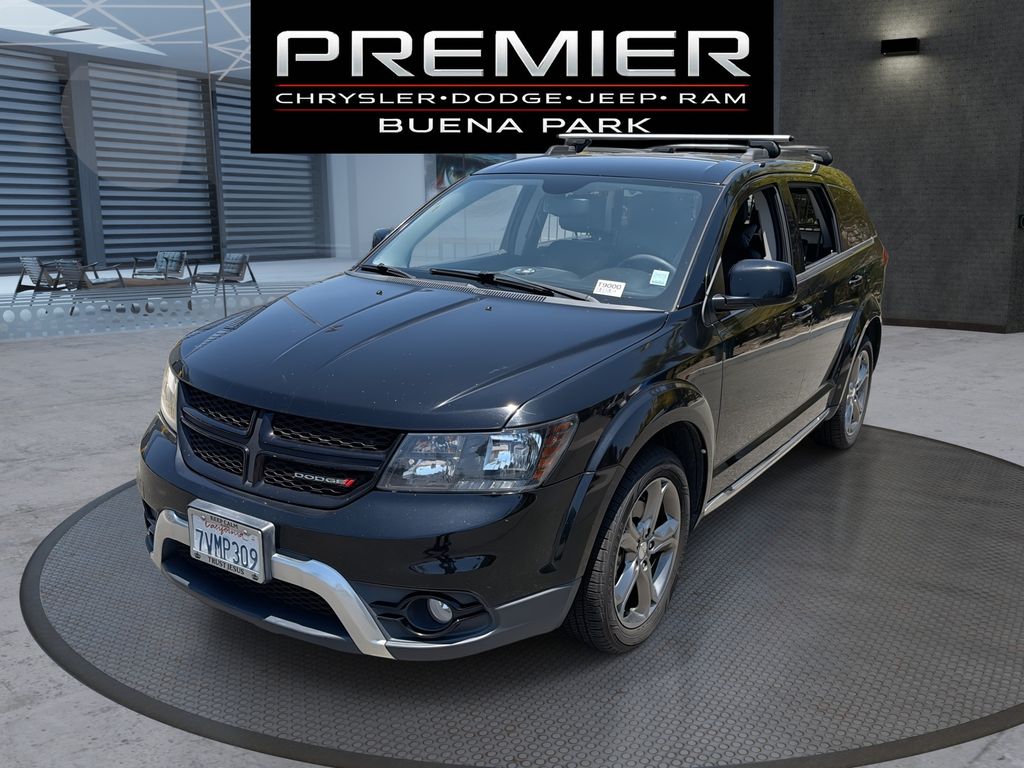 Pitch Black Clearcoat 2017 Dodge Journey SUV / Crossover Front-Wheel Drive 6-Speed Automatic